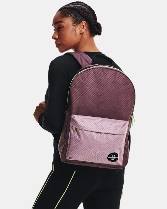 UA Loudon Ripstop Backpack, Purple, pdpMainDesktop image number 4